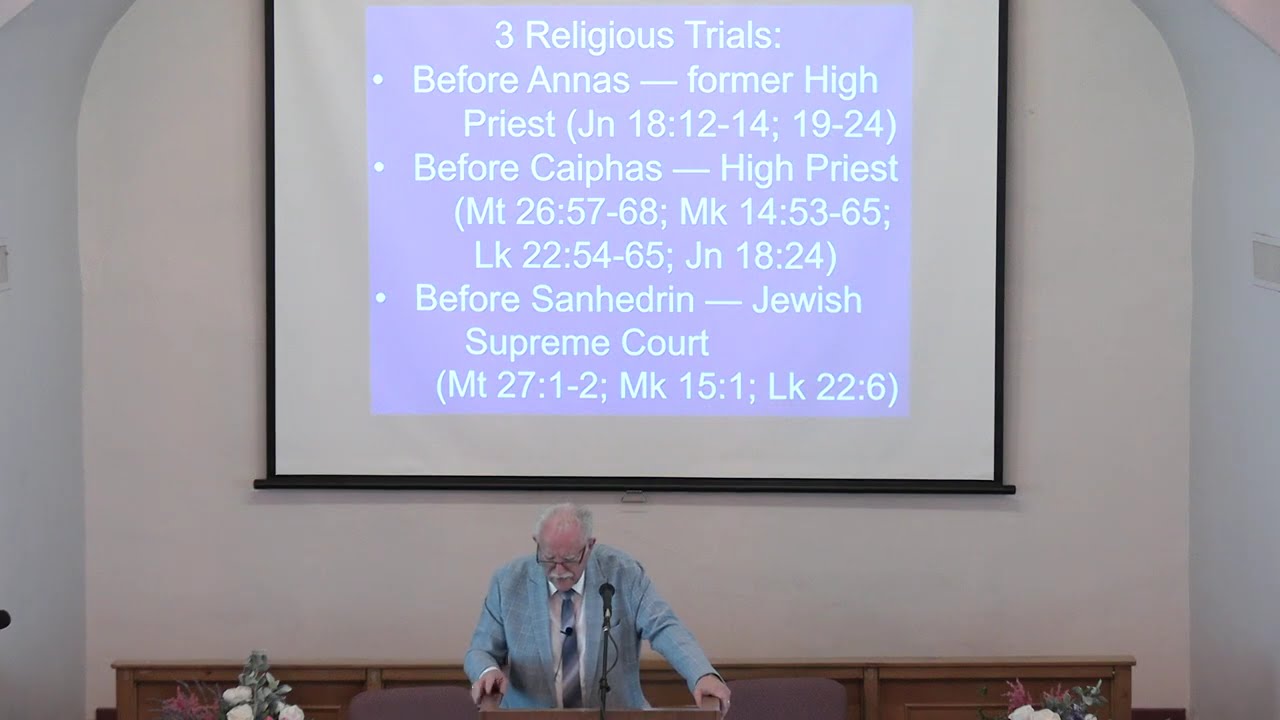 "The Week of the Crucifixion" (Mark 11:1-11)