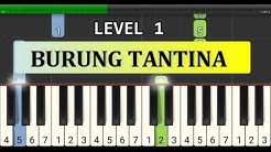 not piano burung tantina - tutorial level 1 - lagu daerah nusantara - tradisional -  maluku / ambon  - Durasi: 2:04. 