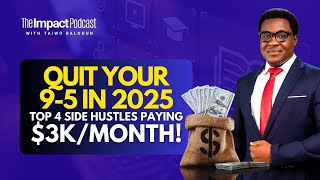 Top 4 Online Side Hustles to Replace Your Job in 2025