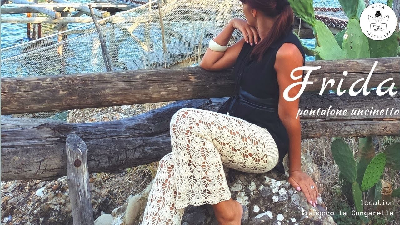 TUTORIAL: Frida, pantalone uncinetto 🤍lafatatuttofare🤍 - YouTube