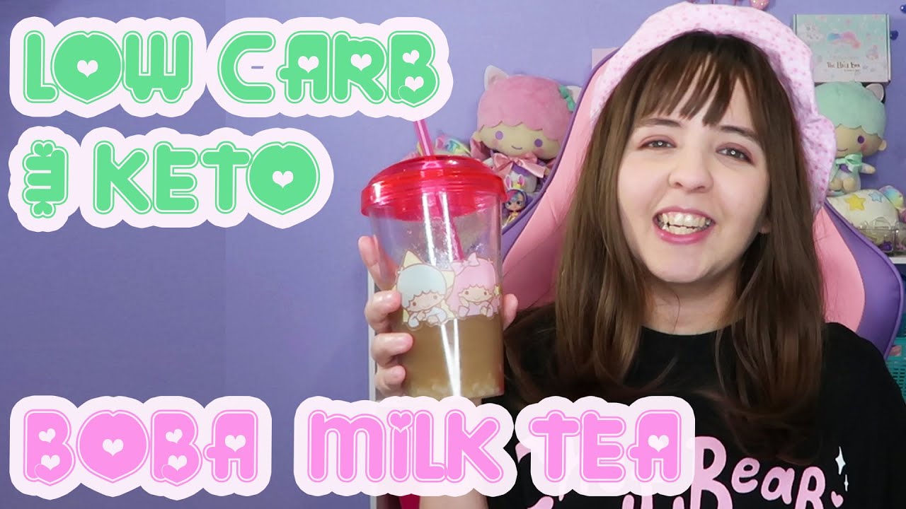 Keto/Low Carb/Vegan Bubble/Boba Milk Tea Recipe ????Miwako???? : R/Ketodessert