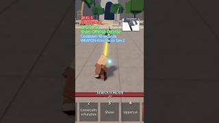 TSB Kriss Vector Gen 2 #tsb #roblox #skillbuilder #subscribe #like
