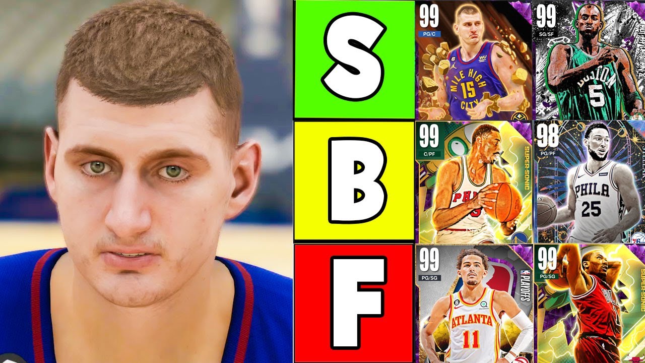 RANKING THE TOP 100 BEST CARDS IN NBA 2K23 MyTEAM! 