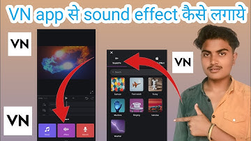 How to Add Sound Effects to Video in VN Video Editor App