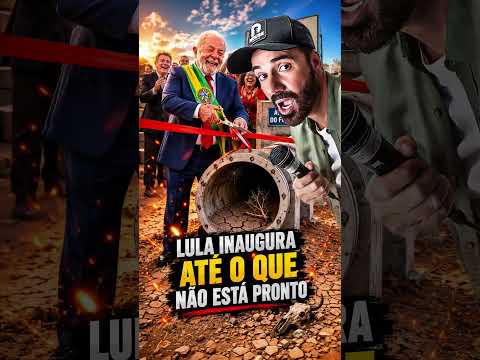 LULA INAUGURA ATÉ O QUE NÃO ESTA PRONTO - STAND UP DIOGO PORTUGAL