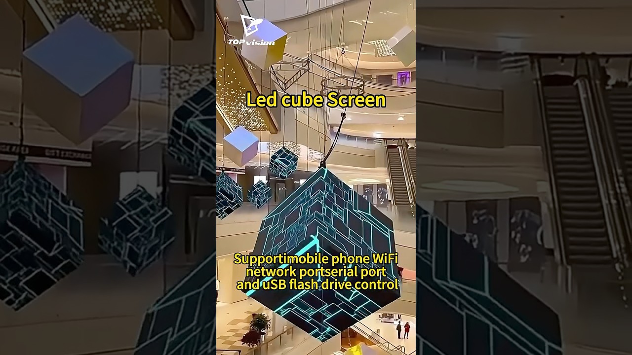 Led cube display screen 