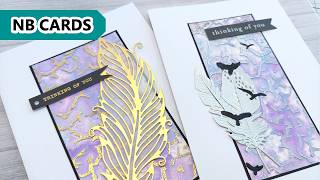 Silver or Gold?✨ Two Stunning Cards from One Textured Background! [2026/101]