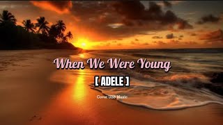When We Were Young - Adele (Lyrics Cover) | This Voice Will Give You Goosebumps!