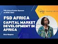 FSD Africa: Capital Markets in Africa