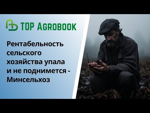 Рентабельность сельского хозяйства упала и не поднимется - Минсельхоз | TOP Agrobook: агроновости