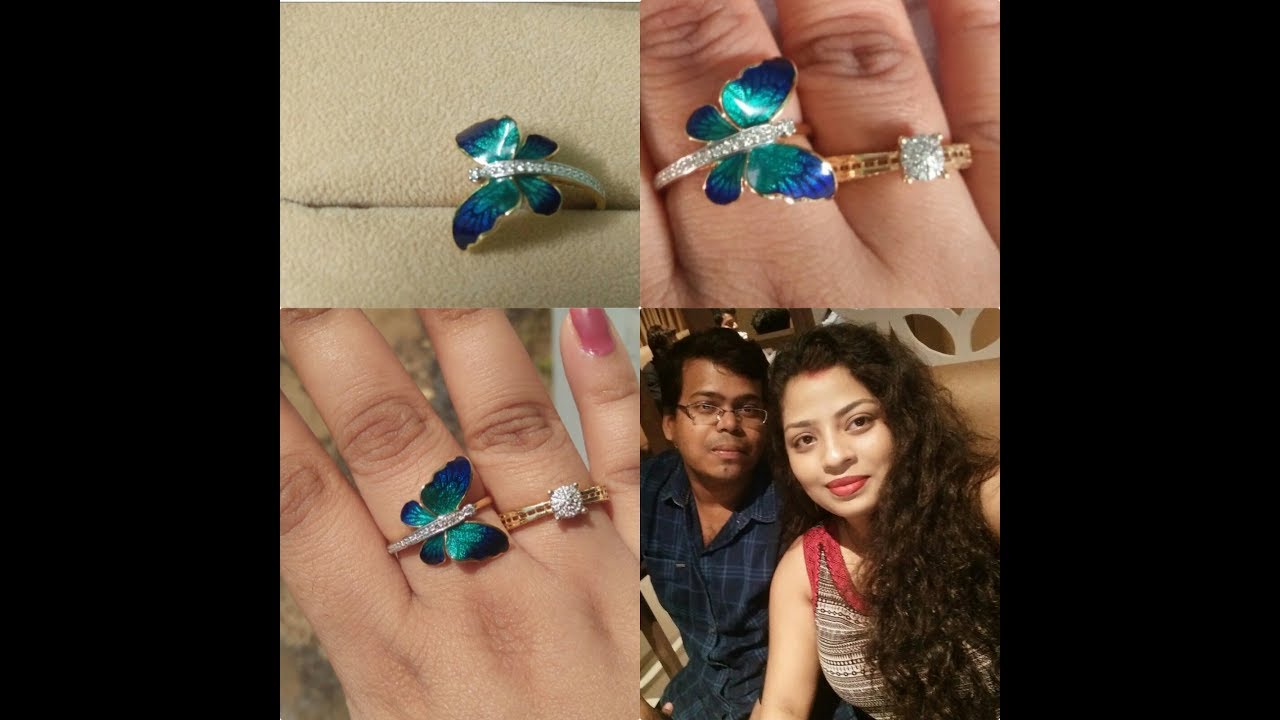 Caratlane Gold Butterfly Ring review//Gift from my Husband YouTube