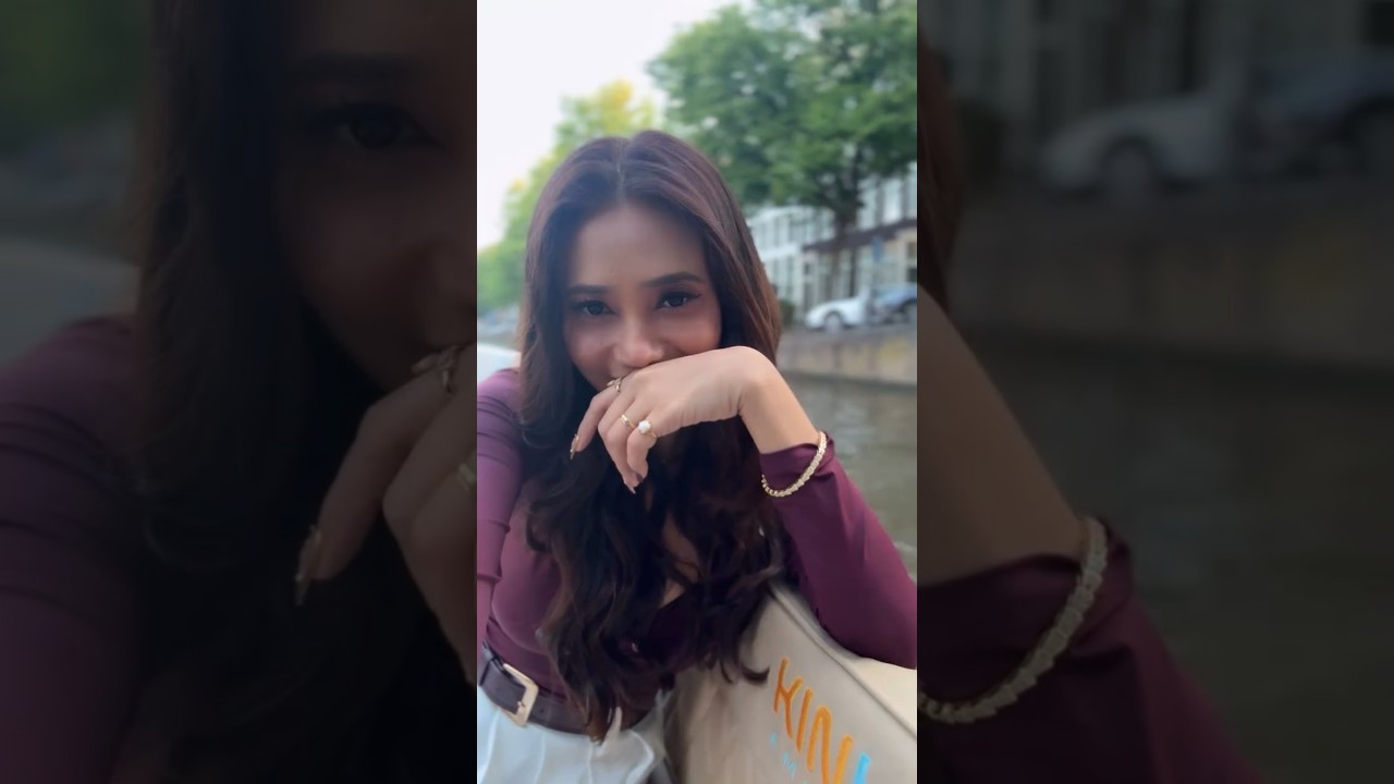 Soma Laishram 😍🥰 At Canals Of Amsterdam 