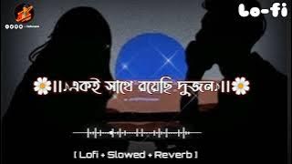 Eki Shate Royechi Dujon।একই সাতে রয়েছি দুজন।Lofi Bangla Song।Lofi Bangla Music।[Lofi&Slowed&Reverb]