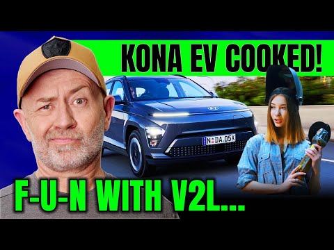 Kona Electric Cooked! Death By V2L, In The Name Of Science