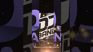 Design your business typography dj band or music, text company logo