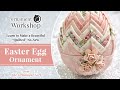 Quilted No-Sew Easter Egg Tutorial - How to Make