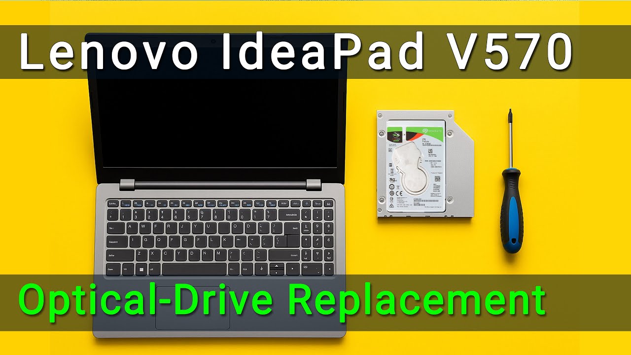 How to Add a Second Hard Drive or SSD to Lenovo IdeaPad V570