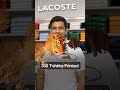 Why Lacoste Removed Its Famous Logo