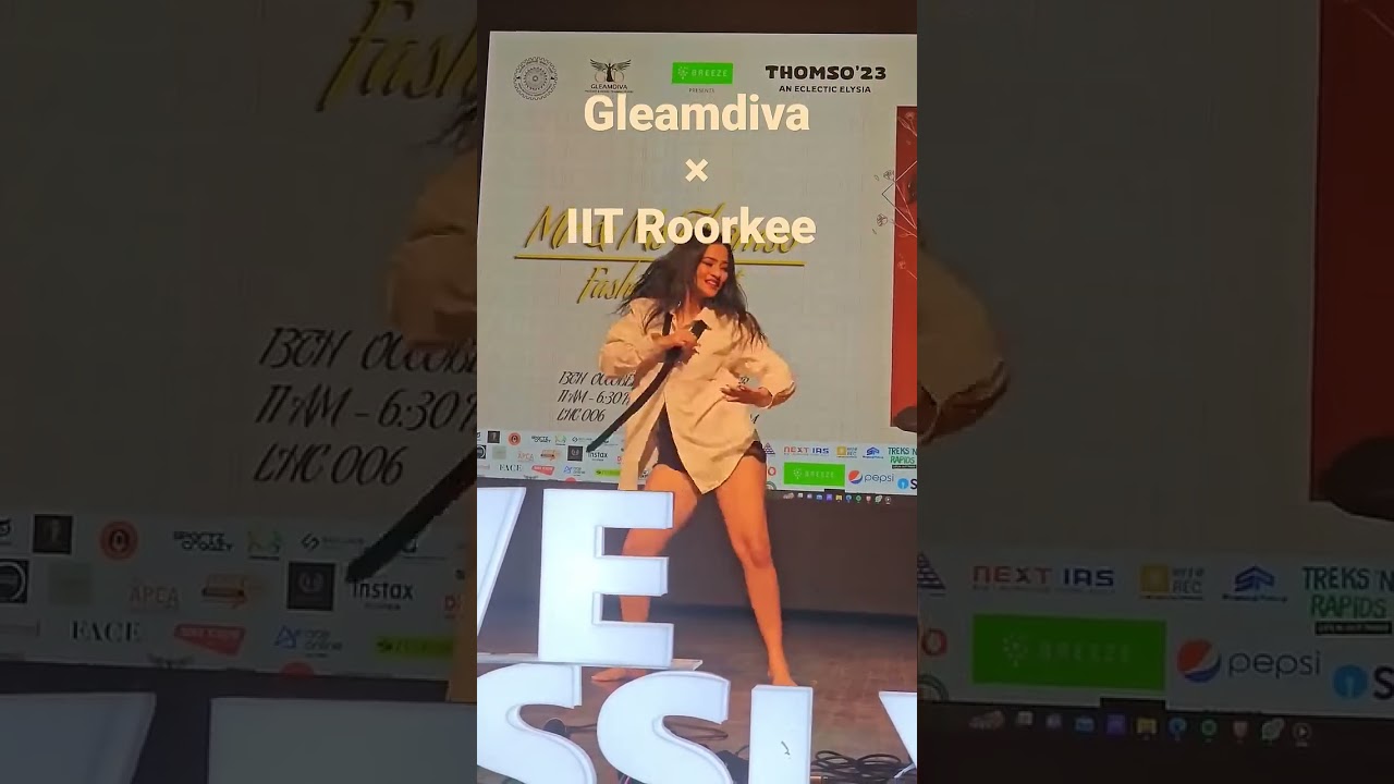 Gleamdiva X IIT Roorkee @thomso 2023 