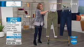 Colleen Lopez Saint Paul HighWaist Skinny Jean  Basic