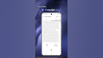 Record, transcribe, summarize- without missing a beat with AI Transcript Assist of the vivo V50e