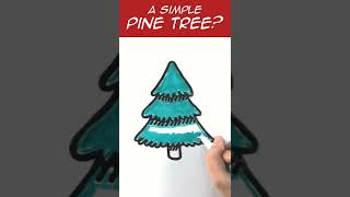 Drawing a Simple Pine Tree?