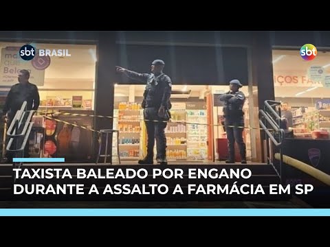 Video taxista-e-baleado-por-assaltantes-apos-ser-confundido-com-seguranca-de-farmacia
