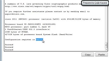cisco packet tracer   password reset router 2811