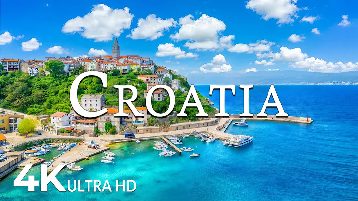 FLYING OVER CROATIA (4K UHD) – Soothing Music Along With Beautiful Nature Video - 4K Video UHD #3