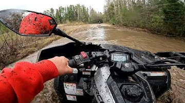 TESTING the 2022 CFMOTO CFORCE 600 | DEEP Water!