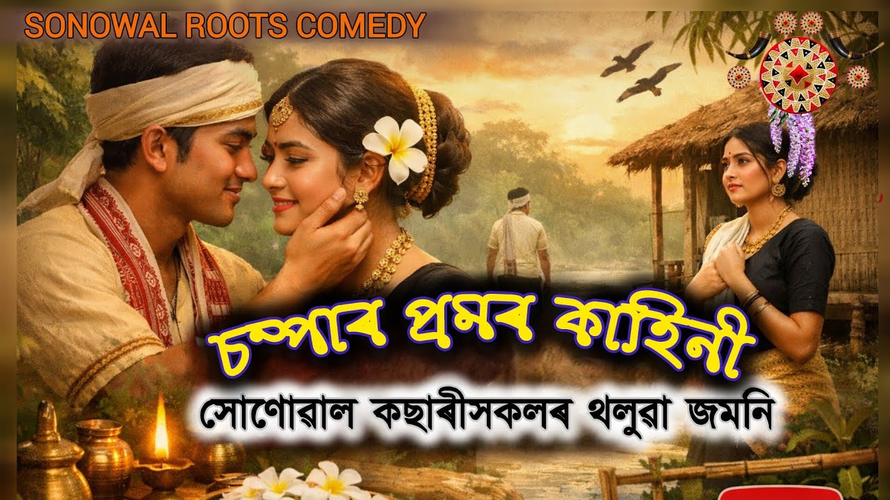 চম্পাৰ প্ৰেমৰ কাহিনী ❤️ | Village Love Story | Sonowal Roots Comedy🥰