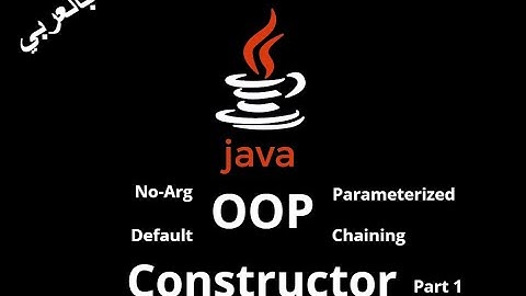 #033 [JAVA] - Constructor (No-Arg, Parameterized, Default)