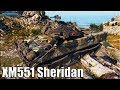 ШЕРИДАН на ФУГАСАХ 🌟 World of Tanks XM551 Sheridan gameplay
