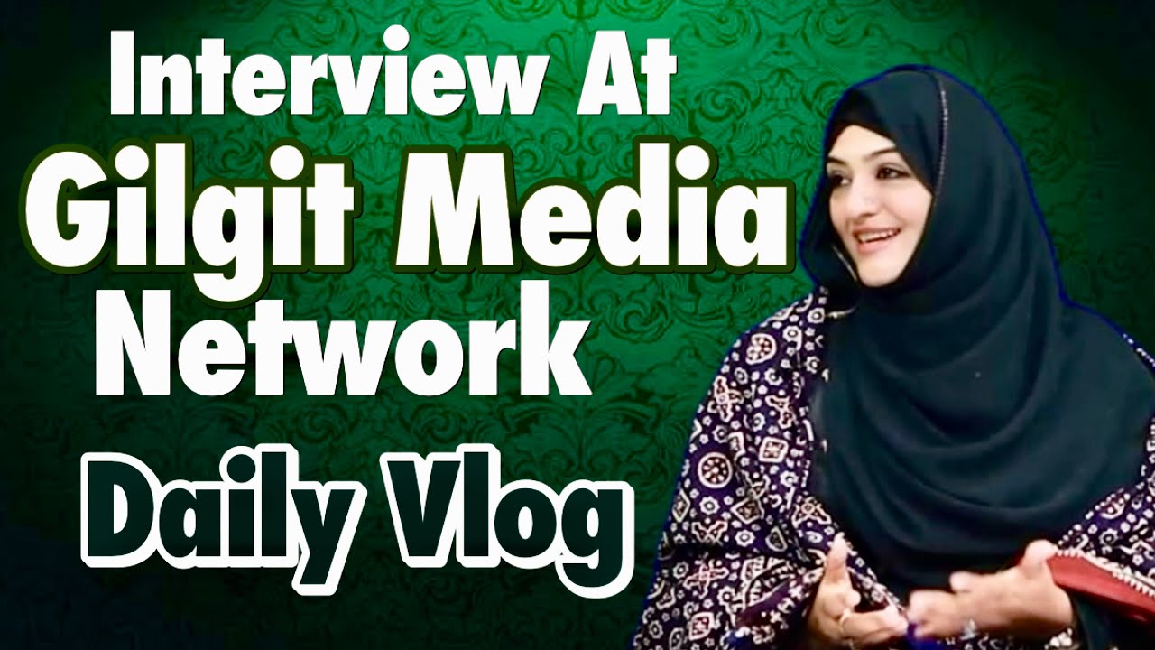 Gilgit Media Network Visit to Gilgit city | Interview at Gilgit Media Network | FIA Cyber ...