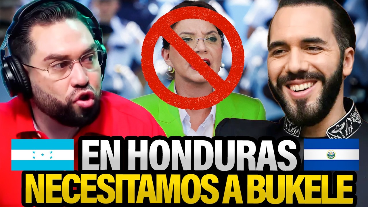Político hondureño SUPLICA a Bukele: VISITA El Salvador y queda en SHOCK