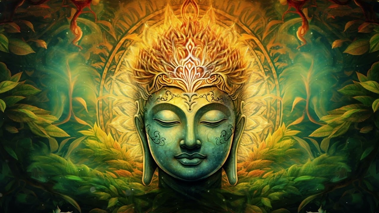 Buddha Meditation Loop | Yoga Screensaver & Relaxing Music for Inner Peace