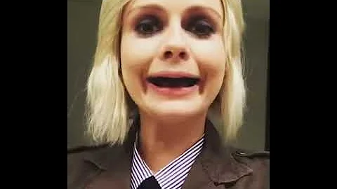 09-22-2017 - Rose McIver on the iZombie Set