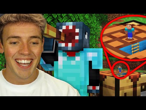 He Made The Most Secret Base in Minecraft?