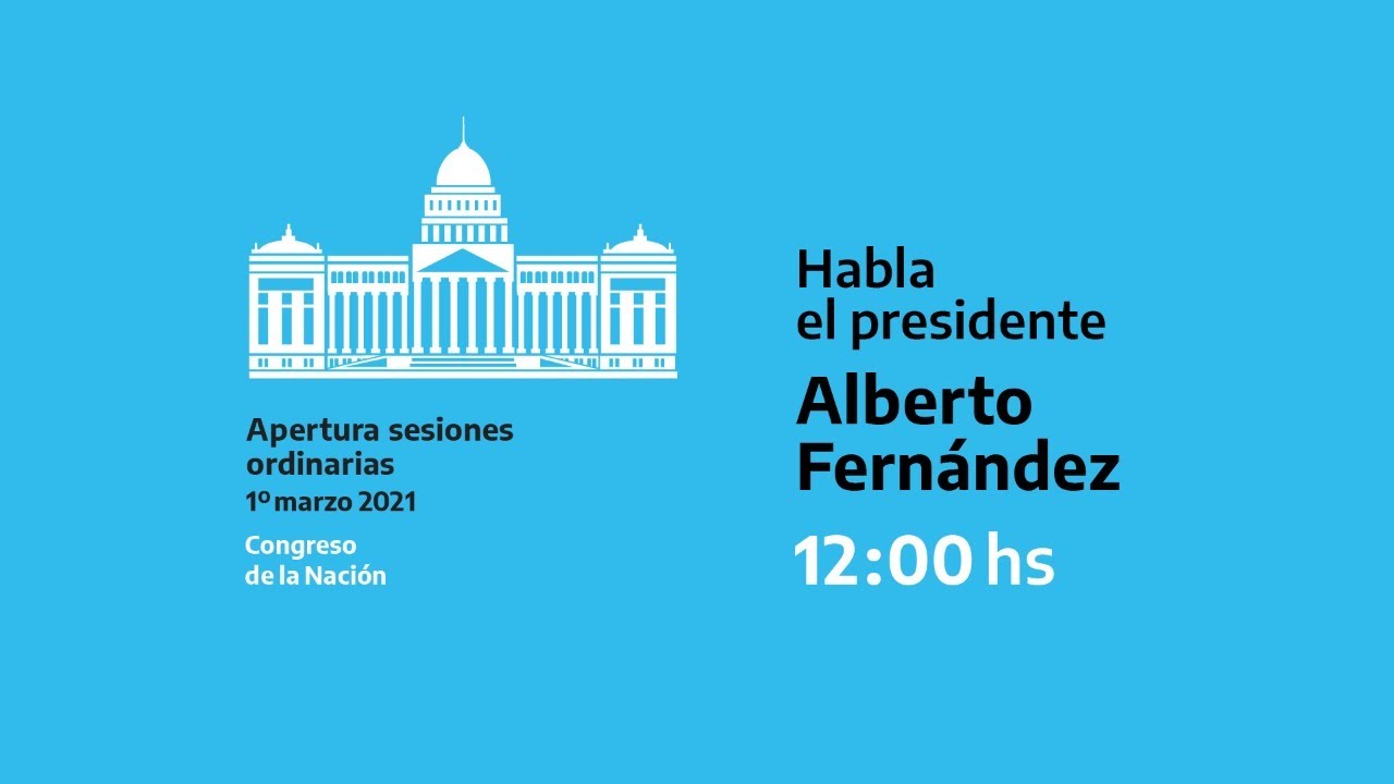 En vivo: Apertura de Sesiones Ordinarias del Congreso 