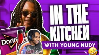 HOOD MEALS!!  Young Nudy whippin up his favorite Hood RAMEN | REACTION