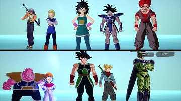 Team Gine VS Team Bardock (CPU VS CPU) - Dragon Ball Sparking! Zero Mods