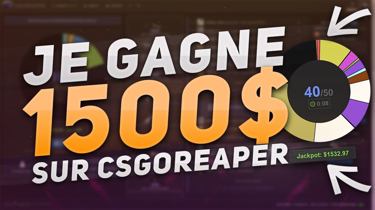 JE GAGNE 1500€ SUR CSGOREAPER !! - YouTube