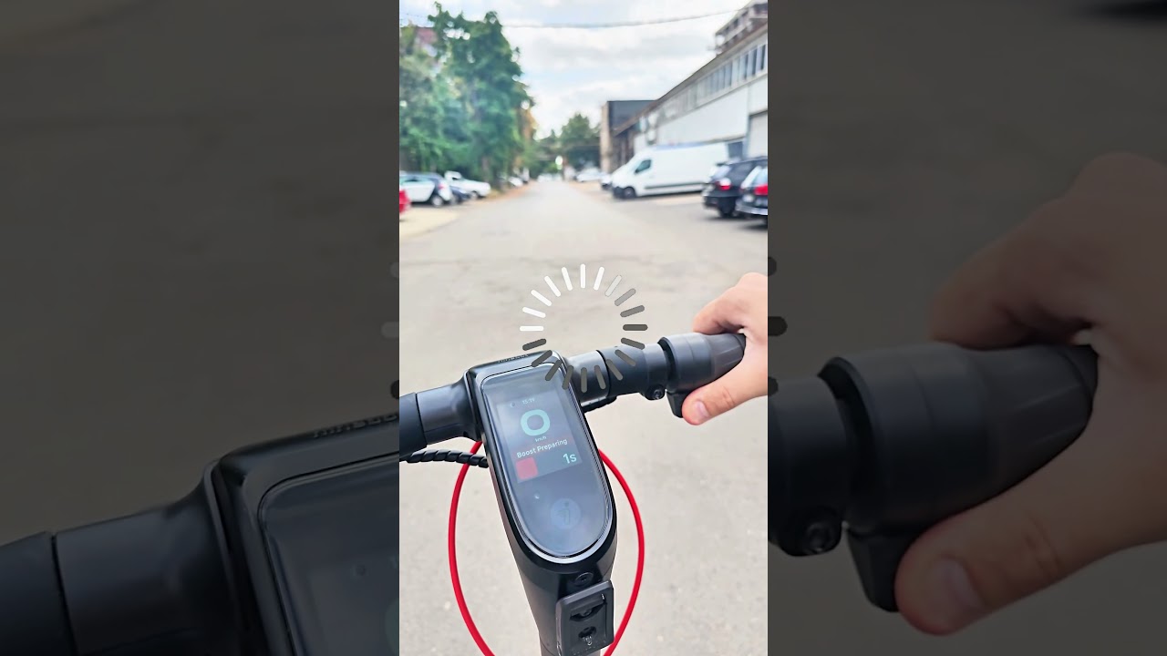 Тест ускорения Segway Ninebot Max G3E в режиме Boost 