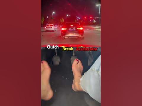 Be sure to learn how to step on the brakes correctly, otherwise danger