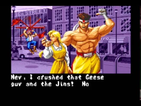 Fatal Fury 3 (Neo Geo) story and all endings. 