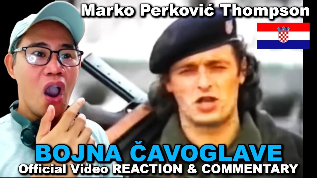 Марко Перкович Томпсон - Бойна Чавоглаве - (Официальное видео 1991) РЕАКЦИЯ