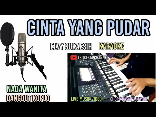 CINTA YANG PUDAR ELVY SUKAESIH KARAOKE DANGDUT KOPLO class=