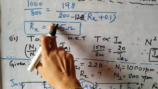 Module 1 problem on speed control of DC shunt motor session 2