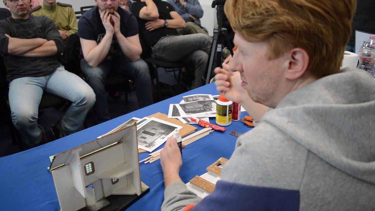 Building 1/35th Scale Buildings by Radek Pituch-MosonShow 2017