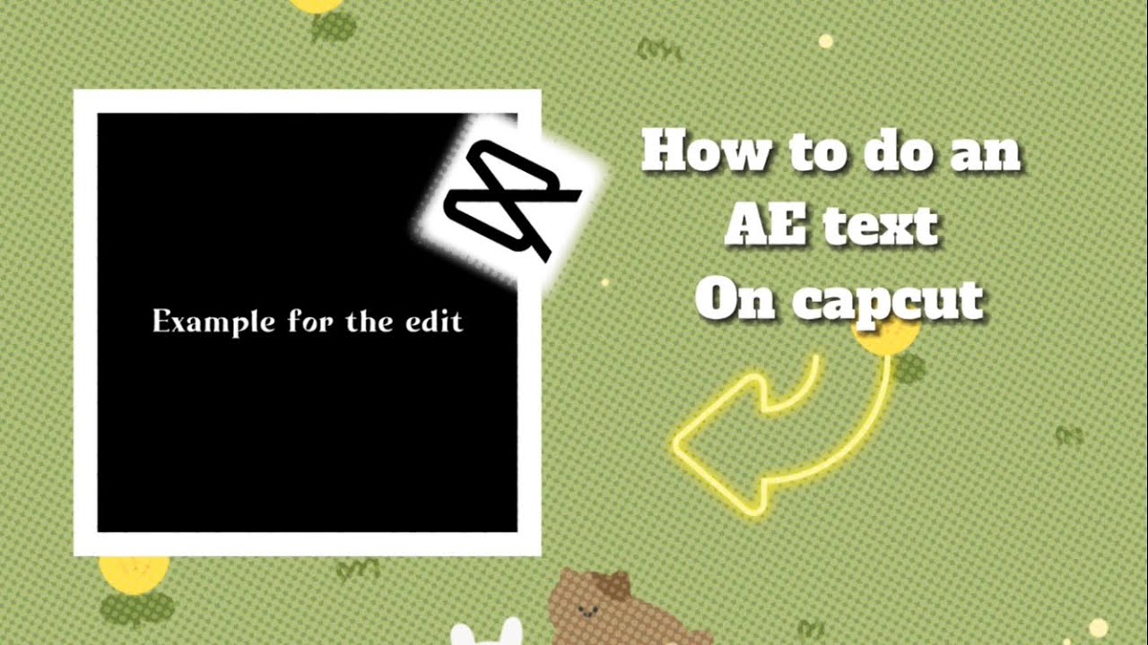 How to do an AE text on CapCut || LNeditz - YouTube